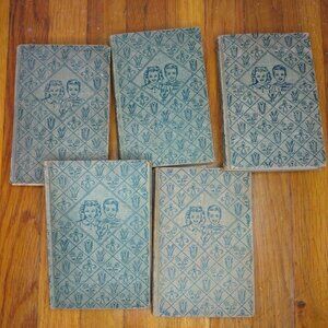 The Bobbsey Twins Books Vintage Hardcover Lot of 5 Laura Lee Hope 1929-1952